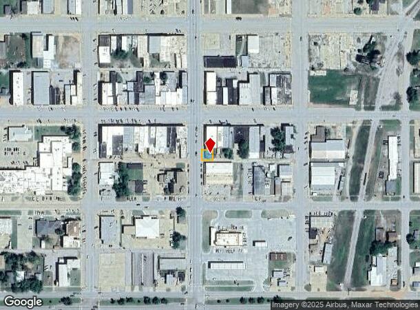  109 S 1St St, Anadarko, OK Parcel Map