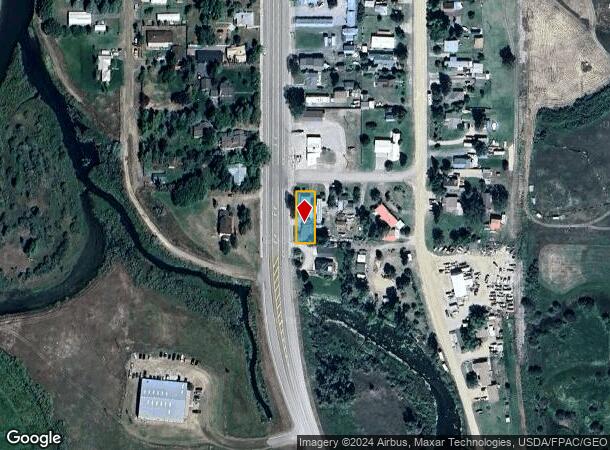  401 S Main St, Twin Bridges, MT Parcel Map