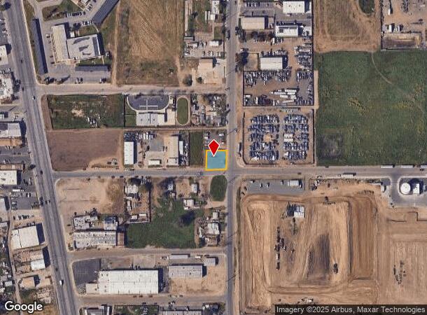 580 E Walnut Ave, Tulare, CA Parcel Map