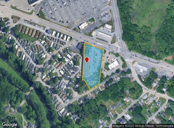  545 Sw Cutoff, Worcester, MA Parcel Map