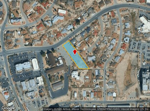 1400 Murchison Dr, El Paso, TX Parcel Map