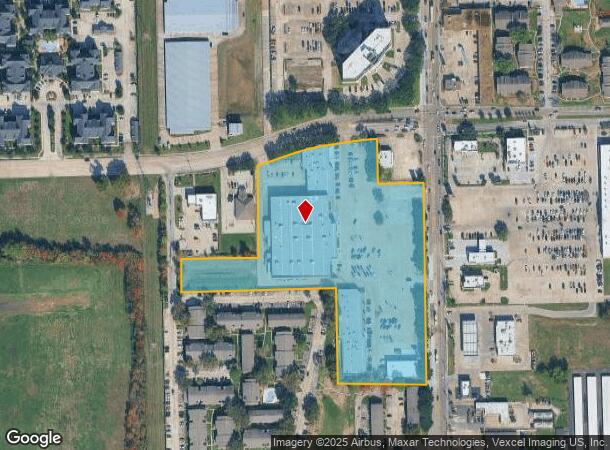 3421 Garth Rd, Baytown, TX Parcel Map
