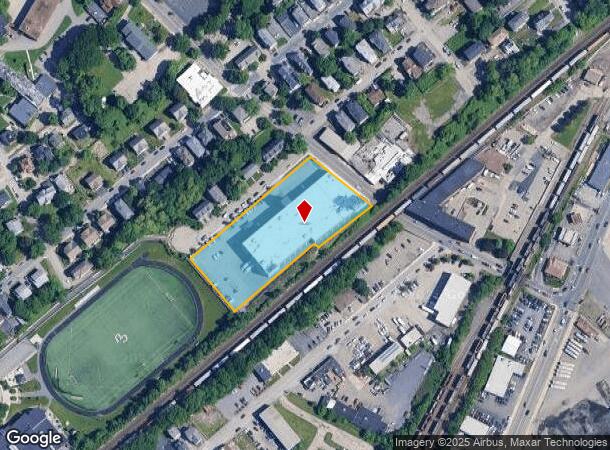 44 Hammond St, Worcester, MA Parcel Map