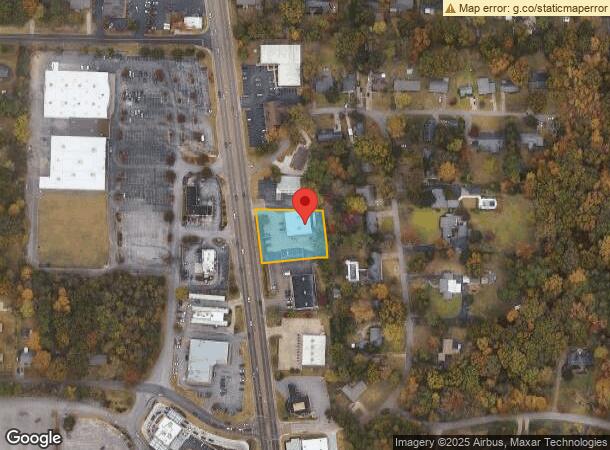  2124 N Highland Ave, Jackson, TN Parcel Map