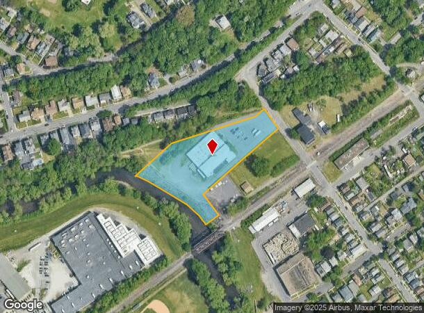  310 Depot St, Scranton, PA Parcel Map