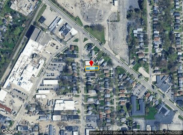 4122 Upton Ave, Toledo, OH Parcel Map