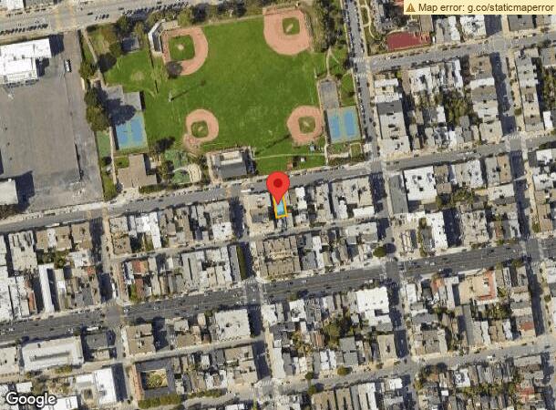  1777 Chestnut St, San Francisco, CA Parcel Map