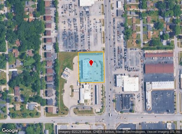 14640 Cicero Ave, Midlothian, IL Parcel Map