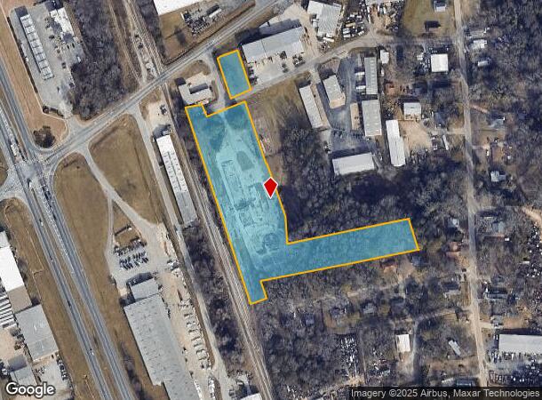  1121 Airport St, Gainesville, GA Parcel Map