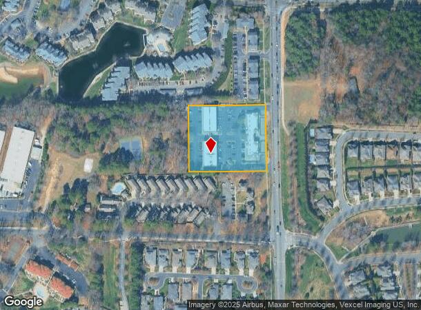 18047 W Catawba Ave, Cornelius, NC Parcel Map
