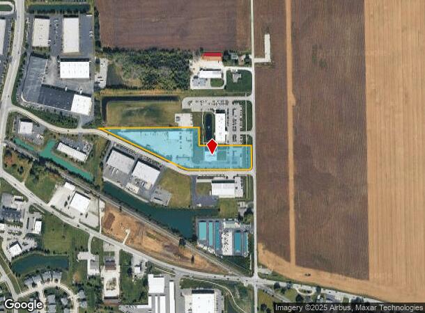 8930 Motorsports Way, Brownsburg, IN Parcel Map