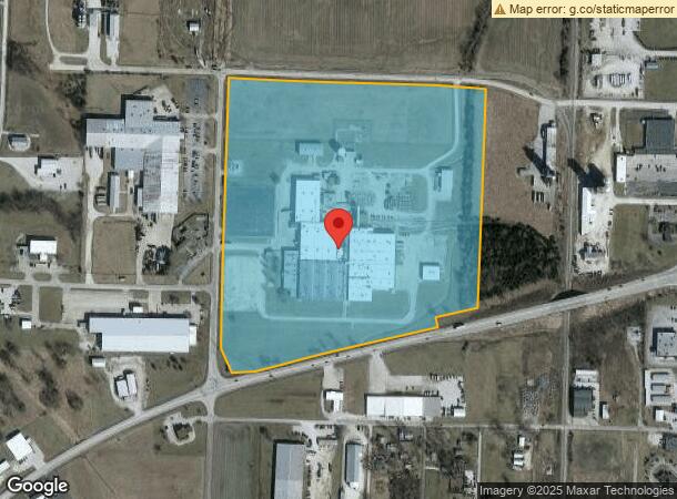  1800 Robertson Rd, Moberly, MO Parcel Map