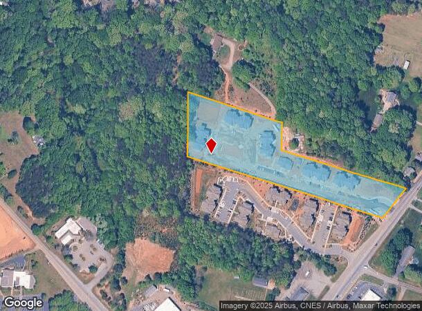 6550 Pegram Farm Rd, Lewisville, NC Parcel Map