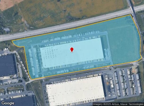 1301 Distribution Dr, Carlisle, PA Parcel Map