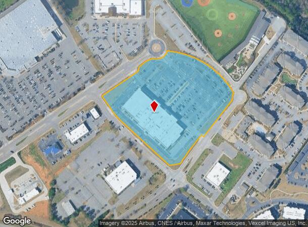 832 Cabela Dr, Augusta, GA Parcel Map