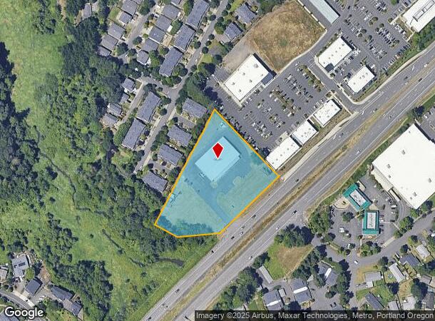  21655 Sw Pacific Hwy, Sherwood, OR Parcel Map