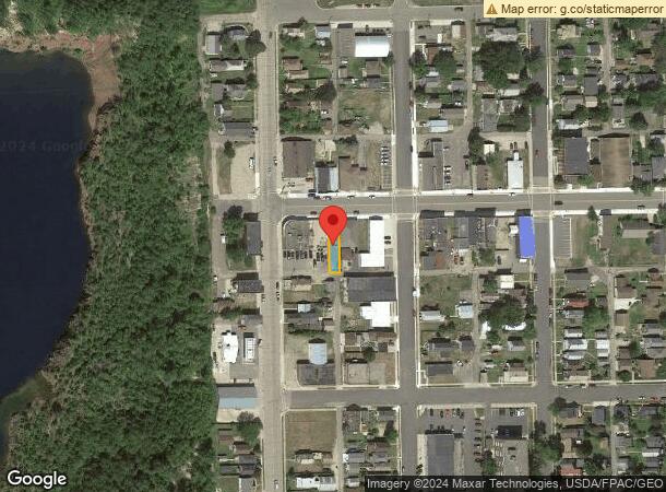  110 Central Ave, Nashwauk, MN Parcel Map