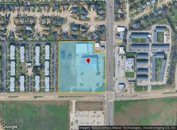  1121 W Wheatland Rd, Dallas, TX Parcel Map
