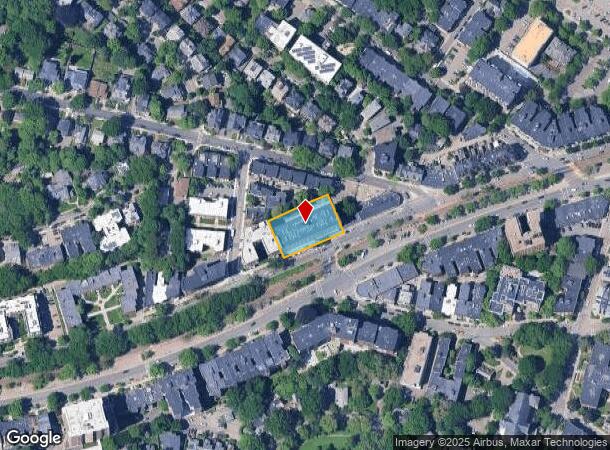 1440 Beacon St, Brookline, MA Parcel Map