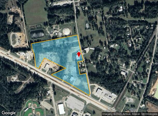 1430 S Adams St, Carthage, TX Parcel Map