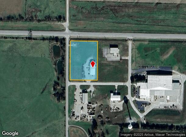 1376 W Walnut St, Girard, KS Parcel Map