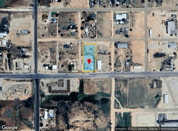  1207 W Main St, Brownfield, TX Parcel Map