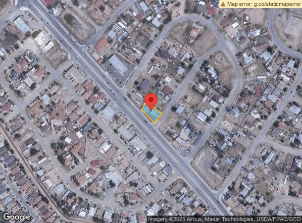  10097 N Loop Dr, Socorro, TX Parcel Map