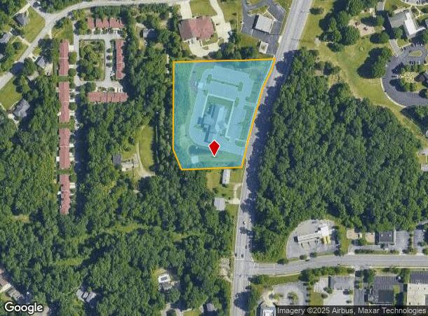 1638 Westchester Dr, High Point, NC Parcel Map