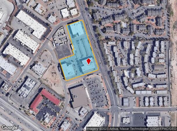  9400 Viscount Blvd, El Paso, TX Parcel Map