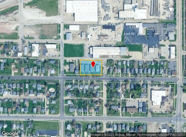 806 15Th Ave Sw, Cedar Rapids, IA Parcel Map