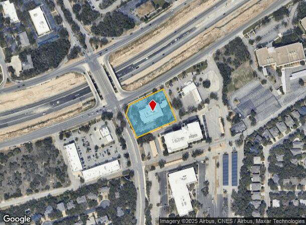  2526 N West Ave W, San Antonio, TX Parcel Map