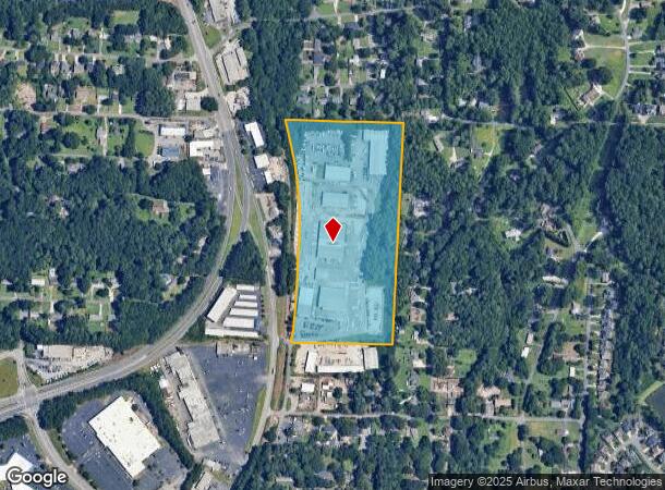 2009 Dorsey Rd, Marietta, GA Parcel Map