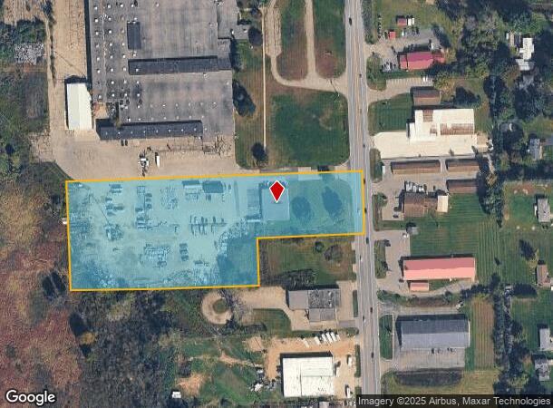  2071 N Lapeer Rd, Lapeer, MI Parcel Map