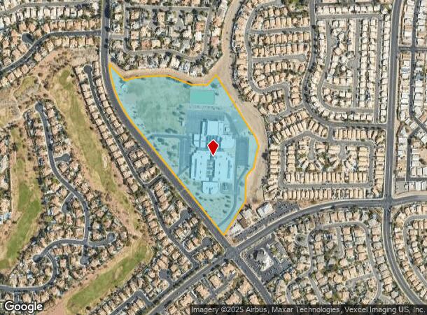  140 N Valle Verde Dr, Henderson, NV Parcel Map