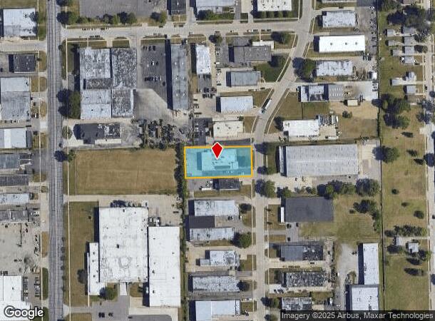  24201 Gibson Dr, Warren, MI Parcel Map