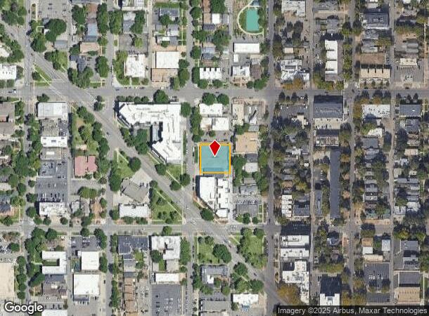  1642 N Lafayette St, Denver, CO Parcel Map