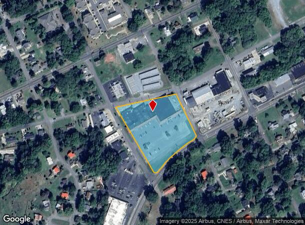  520 W Raleigh St, Siler City, NC Parcel Map