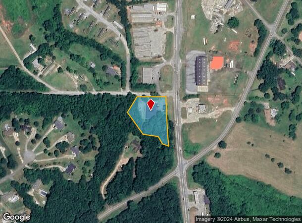  6911 Cleveland Hwy, Clermont, GA Parcel Map