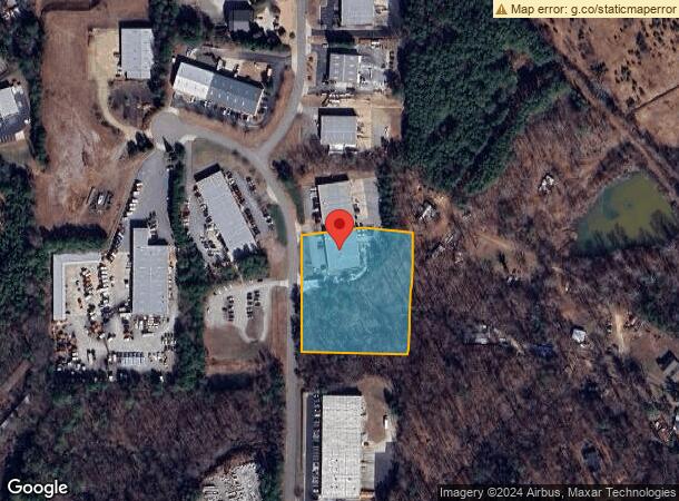  4880 Hammond Industrial Dr, Cumming, GA Parcel Map