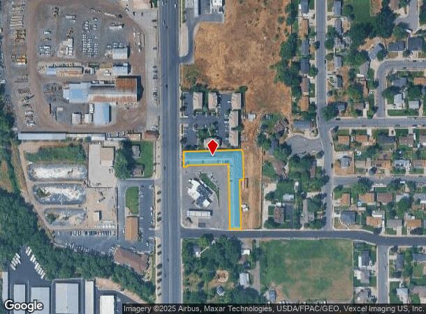 1190 N Main St, Springville, UT Parcel Map