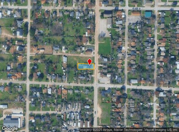 607 N Las Vegas Trl, Fort Worth, TX Parcel Map