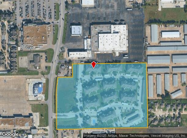  3301 Shaver St, Pasadena, TX Parcel Map