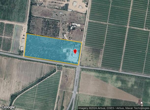  1575 N Wallace Rd, Mission, TX Parcel Map