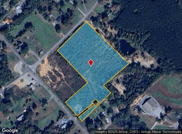 109 N Main St, Oakboro, NC Parcel Map