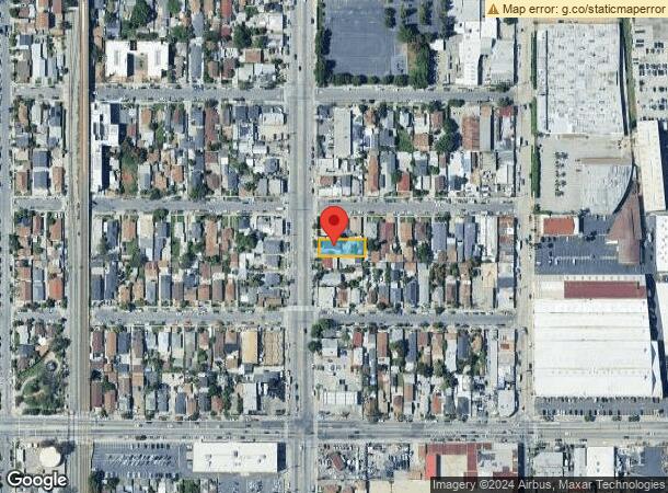  6208 Holmes Ave, Los Angeles, CA Parcel Map