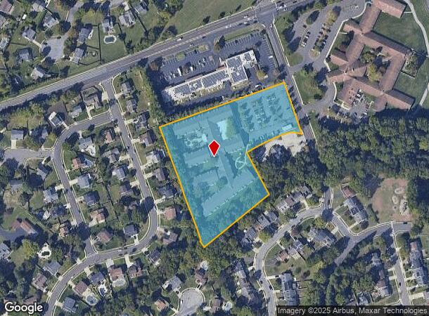  1 Brendenwood Dr, Voorhees, NJ Parcel Map