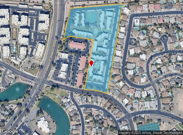 1651 S Dobson Rd, Mesa, AZ Parcel Map