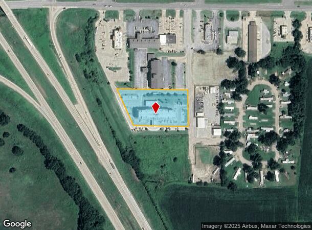  105 S Humphrys Blvd, Pauls Valley, OK Parcel Map