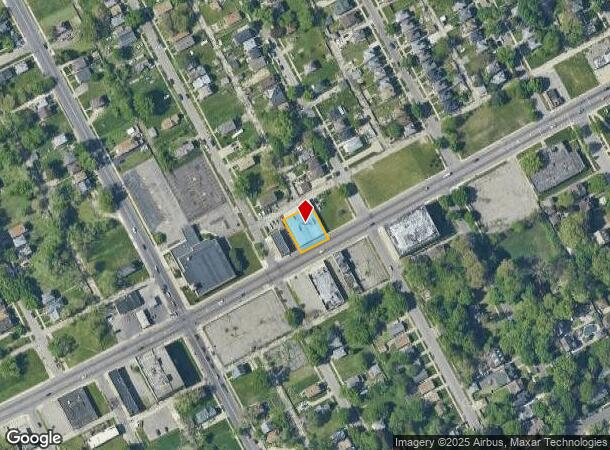  8115 Mack Ave, Detroit, MI Parcel Map