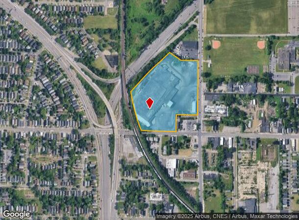  420 E Delavan Ave, Buffalo, NY Parcel Map